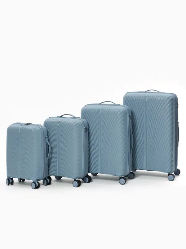 Чемодан на колёсах, 28", кодовый замок, 47&times;29&times;73 см, голубой