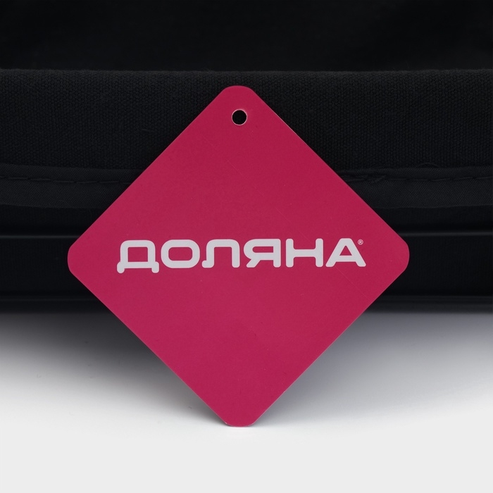 Хлебница Доляна «Лофт», 26×24×11,5 см, чёрная Хлебница Доляна «Лофт», 26×24×11,5 см, чёрная