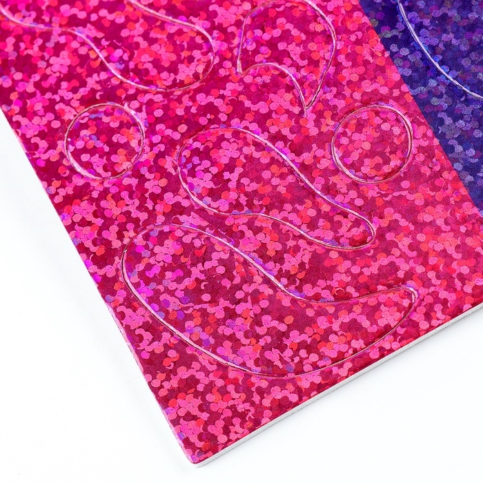 Аппликация стикерами форменная на магните «Сказочный Единорожка», набор для творчества, стикерная мозаика Аппликация стикерами форменная на магните «Сказочный Единорожка», набор для творчества, стикерная мозаика