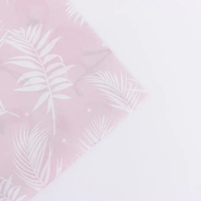 Бумага упаковочная глянцевая двухсторонняя «Фламинго», 70 х 100 см