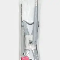 Швабра с отжимом Twist Raccoon, насадка из микрофибры 36&times;14 см, стальная нержавеющая ручка 125 см