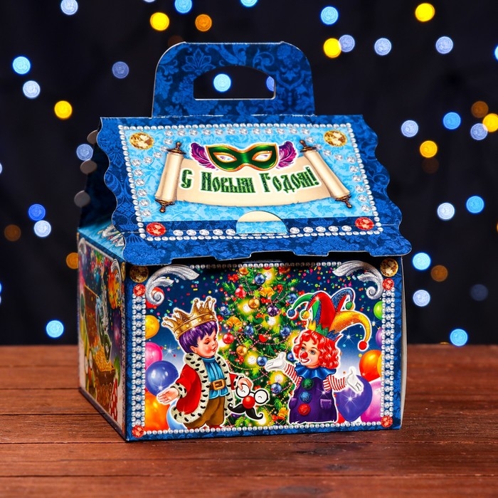 Подарочная коробка Подарочная коробка "Маскарад" 16 х 16 х22 см.