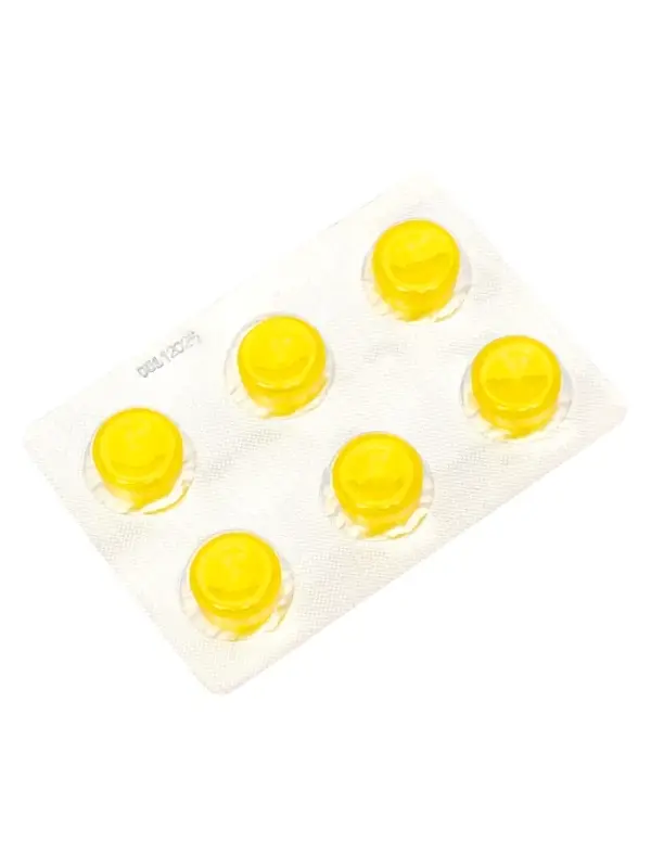 Леденцы &laquo;НАШЕ&raquo;, Ментол со вкусом лимона и мёда, блистер, 6 шт.