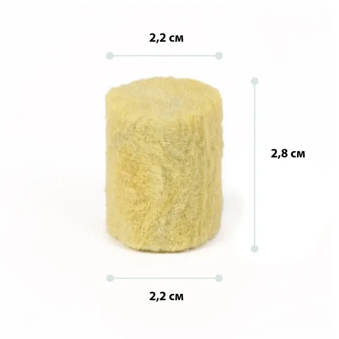 Пробка минераловатная &laquo;Эковер&raquo;, для рассады, d=22 мм, h=28 мм, набор 100 шт.