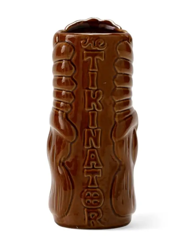 Стакан для коктейлей &laquo;Тики&raquo;, 550 мл, в очках, керамика, коричневый