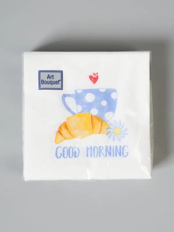 Good morning, Салф. Art Bouquet 20х20 2 слоя 30л/26 , шт Good morning, Салф. Art Bouquet 20х20 2 слоя 30л/26 , шт