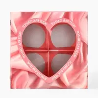 Коробка под 4 конфеты со скретч-слоем &laquo;Только для тебя&raquo;, 10.5&times;10.5&times;3.5 см