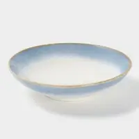 Салатник Magistro &laquo;Пэвэти&raquo;, 0.38 л, d=16.5 см, фарфор, белый, голубой