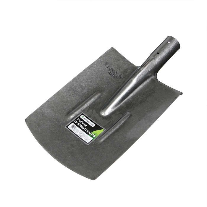 Лопата штыковая прямоугольная, тулейка 40 мм, рельсовая сталь, без черенка, Greengo Лопата штыковая прямоугольная, тулейка 40 мм, рельсовая сталь, без черенка, Greengo