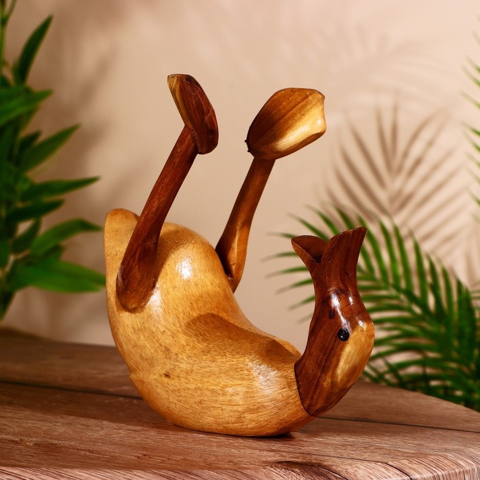 Подставка под бутылку  Подставка под бутылку "Уточка" дерево 25х10х20 см