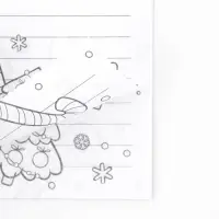 Блокнот детский, антистресс, А6, 12 листов &laquo;Новый год: Волшебная зима&raquo;