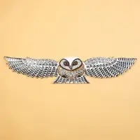 Панно &laquo;Парящая сова&raquo;, 100 см, дерево албезия