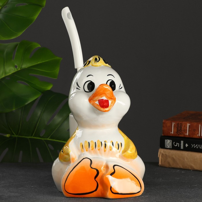 Подставка под ёрш Подставка под ёрш "Утенок", с ёршиком