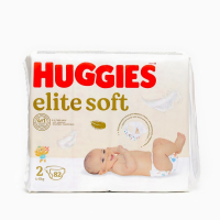 Подгузники "Huggies" Elite Soft 2, 4-6кг, 82 шт