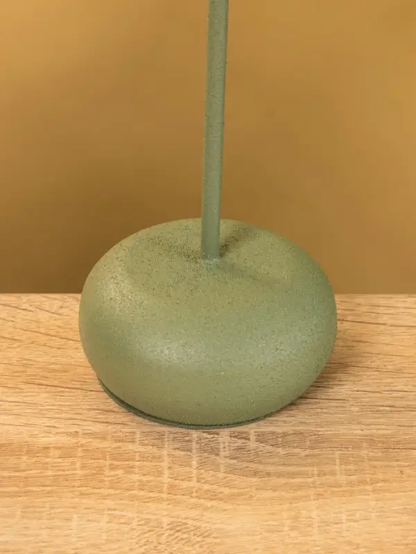 Подсвечник на 1 свечу текстурный  Подсвечник на 1 свечу текстурный "Болотный" 8х8х25,5 см