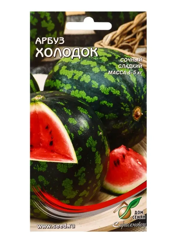 Набор семян Арбуз &laquo;Холодок&raquo;, 10 семян