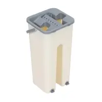 Набор для уборки с отжимом и сменной насадкой тм VETTA, доп.насадка, ведро 5л, пластик, металл