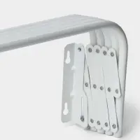 Сушилка для белья настенная, 90 см, белая