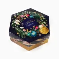 Чай подарочный &laquo;С Новым годом&raquo;, 42 шт.&times;1.8 г