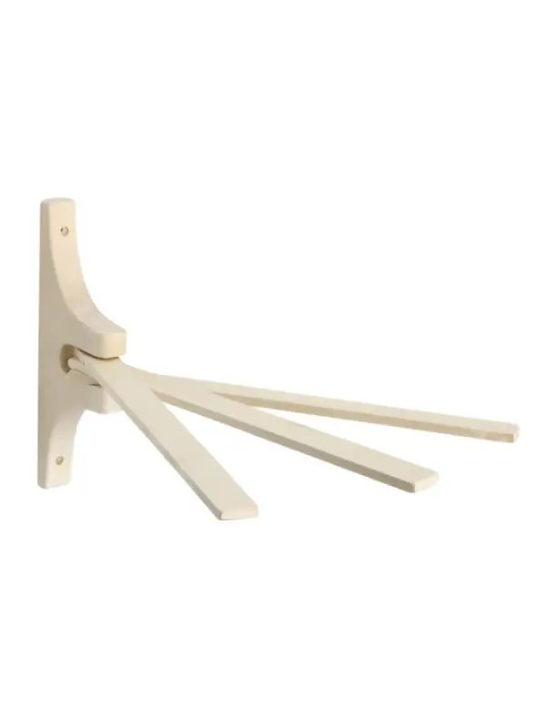 Вешалка для бани и сауны &laquo;Веер&raquo;, 40&times;24 см, деревянная, 3 рожка