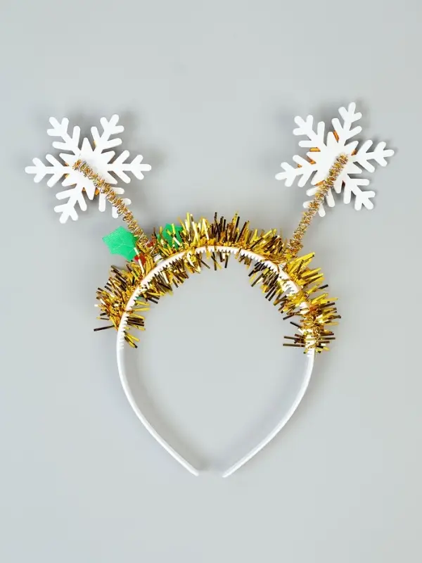 Карнавальный ободок "Снежинка"