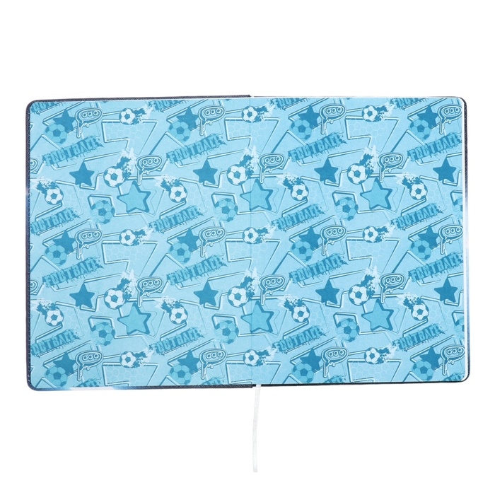 Дневник универсальный для 1-11 класса Football Time, твёрдая обложка, искусственная кожа, с поролоном, ляссе, 80 г/м2