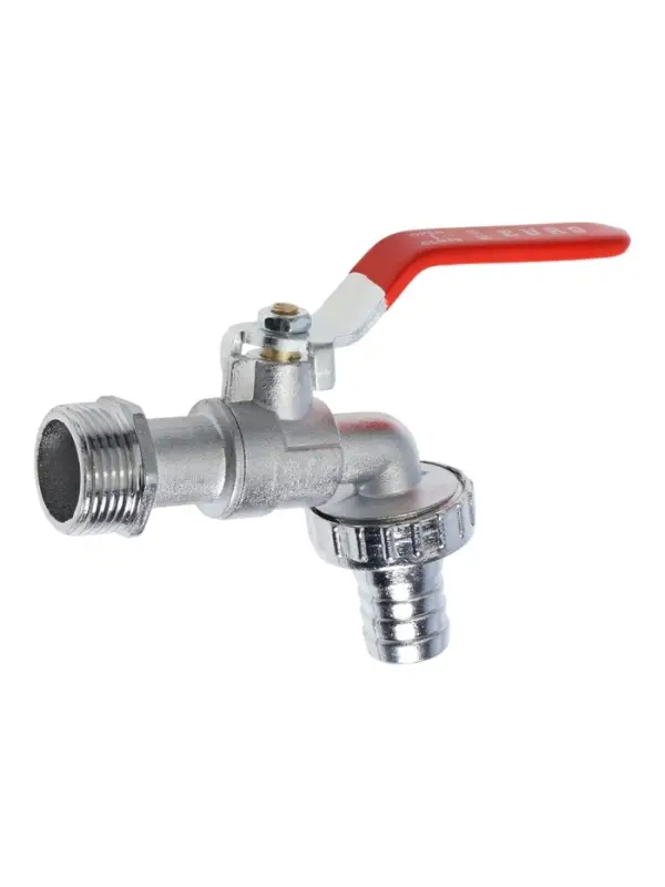 Кран водоразборный со штуцером ZEIN Engr 3/4"