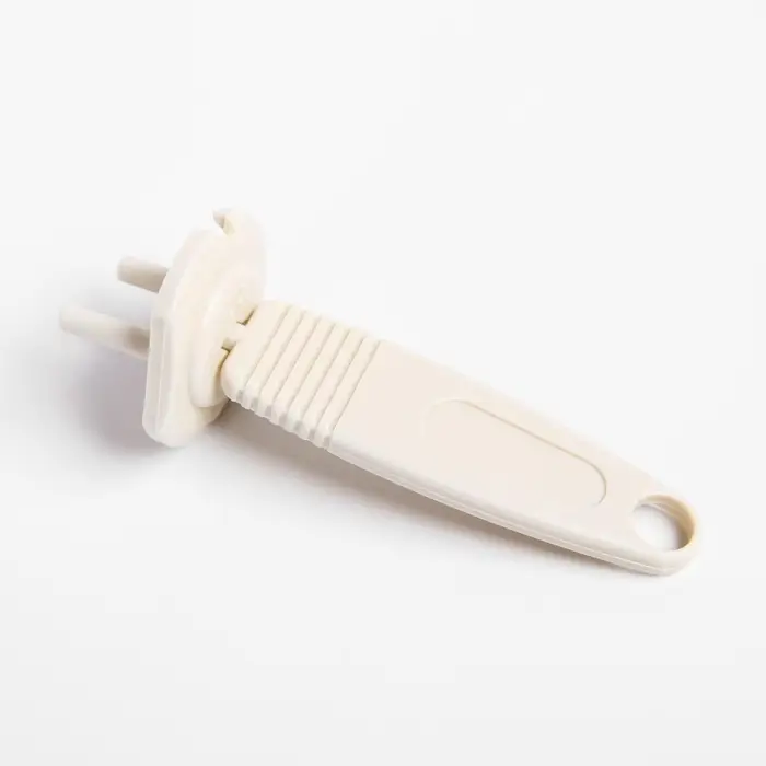 Заглушка для розетки Крошка Я, с ключом, набор 6 шт., бежевый