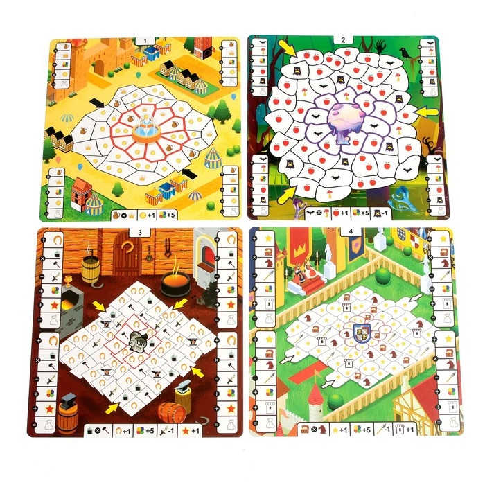 Настольная игра «Битва за цвет», 2-4 игрока, 8+ Настольная игра «Битва за цвет», 2-4 игрока, 8+