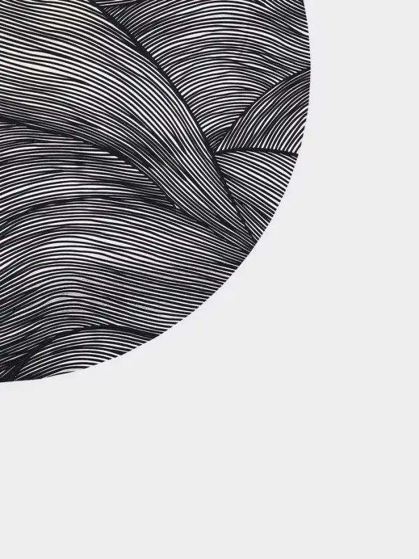 Набор салфеток сервировочных на стол Доляна &laquo;Матера&raquo;, 4 шт., 38&times;38 см, чёрный