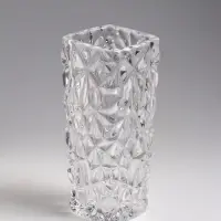 Ваза для цветов &laquo;Геометрия&raquo;, лучики, 15.5&times;5.5 см, стекло, прозрачная
