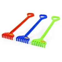 Грабли большие детские, 50 см, МИКС