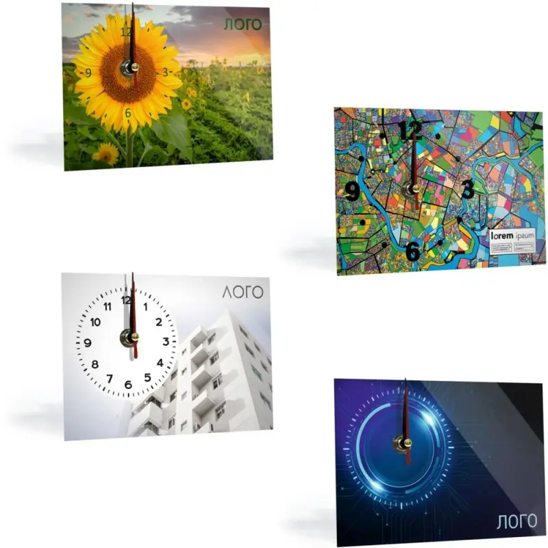 Часы настольные на заказ Uptime Часы настольные на заказ Uptime