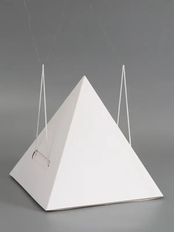 Коробка-пирамида на 5 ярусов для кейтеринга, закусок и фуршета 30 х 30 х 35 см