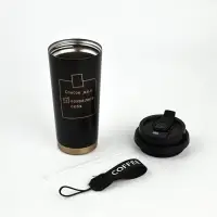 Термостакан с веревочкой "Список дел" черная, 500мл Термостакан с веревочкой "Список дел" черная, 500мл