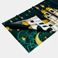 Скатерть "Eid Mubarak" 137х183 см, цвет зеленый