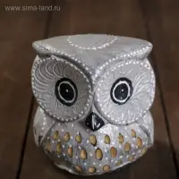 Сувенирный набор дерево "Совы серые пятнистые" 6х19х8 см Сувенирный набор дерево "Совы серые пятнистые" 6х19х8 см