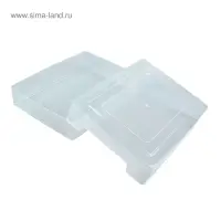 Контейнер для документов Стамм А4, 245&times;330&times;63 мм, пластик, прозрачный, прочный, вместительный