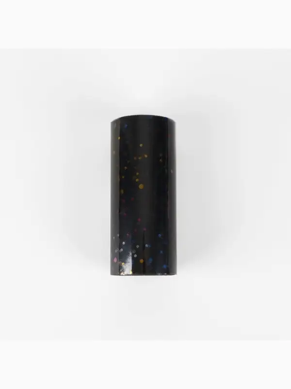 Фатин с разноцветными блёстками, 15 см, 23&plusmn;1 м, 11&plusmn;1 г/м&sup2;, чёрный №40