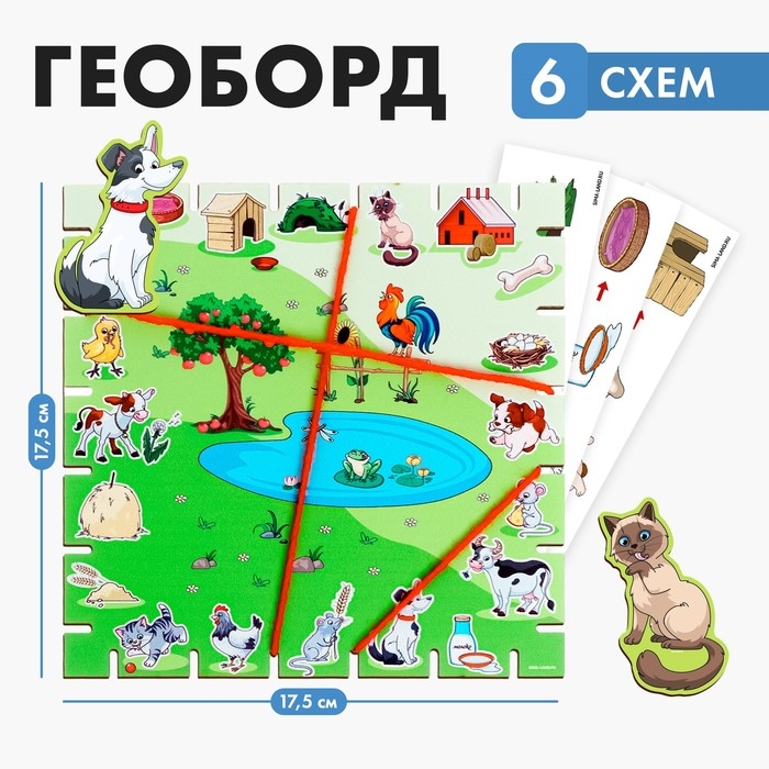 Геоборд с заданиями «Ферма» с предсказанием Геоборд с заданиями «Ферма» с предсказанием