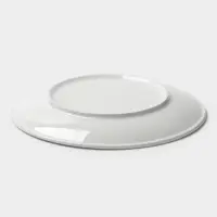Тарелка Hanna Kn&ouml;vell, d=30.5 см, фарфор, белая
