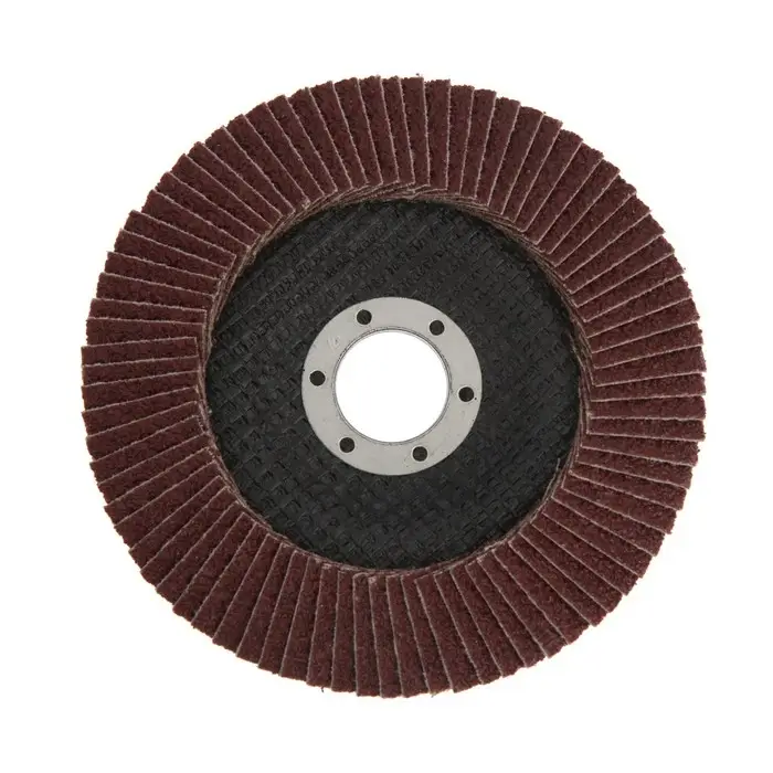 Круг лепестковый торцевой конический ТУНДРА, 115&times;22 мм, Р24