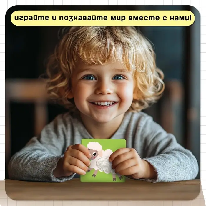 Развивающий набор &laquo;Тактильные карточки&raquo;, 15 карточек, 3+