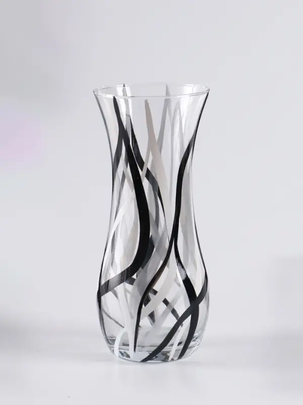 Ваза &laquo;Персей&raquo;, линии, h=26 см, стекло