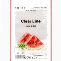 Тканевая маска с экстрактом арбуза Consly &laquo;Мгновенное увлажнение&raquo;, 23 мл