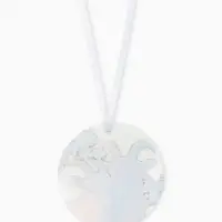 Елочная игрушка, акрил, d=6 см &laquo;Козел и коза&raquo;