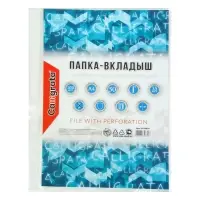 Файл - вкладыш Calligrata, А4, 35 мкм, глянцевый, вертикальный, 100 штук