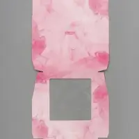 Коробка подарочная с окном &laquo;Подарок&raquo;, 20&times;20&times;4 см, самосборная