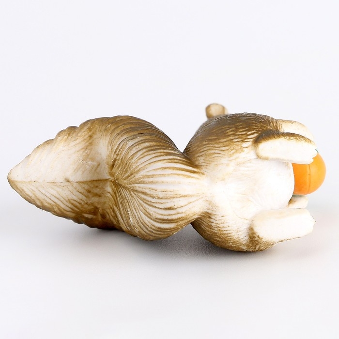 Миниатюра кукольная «Белочка с желудем», набор 2 шт., размер 1 шт. — 2 × 5,5 × 4 см