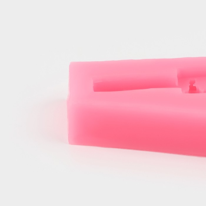 Молд «Пистолет - пулемёт», силикон, 13,2×5,3 см, цвет МИКС Молд «Пистолет - пулемёт», силикон, 13,2×5,3 см, цвет МИКС